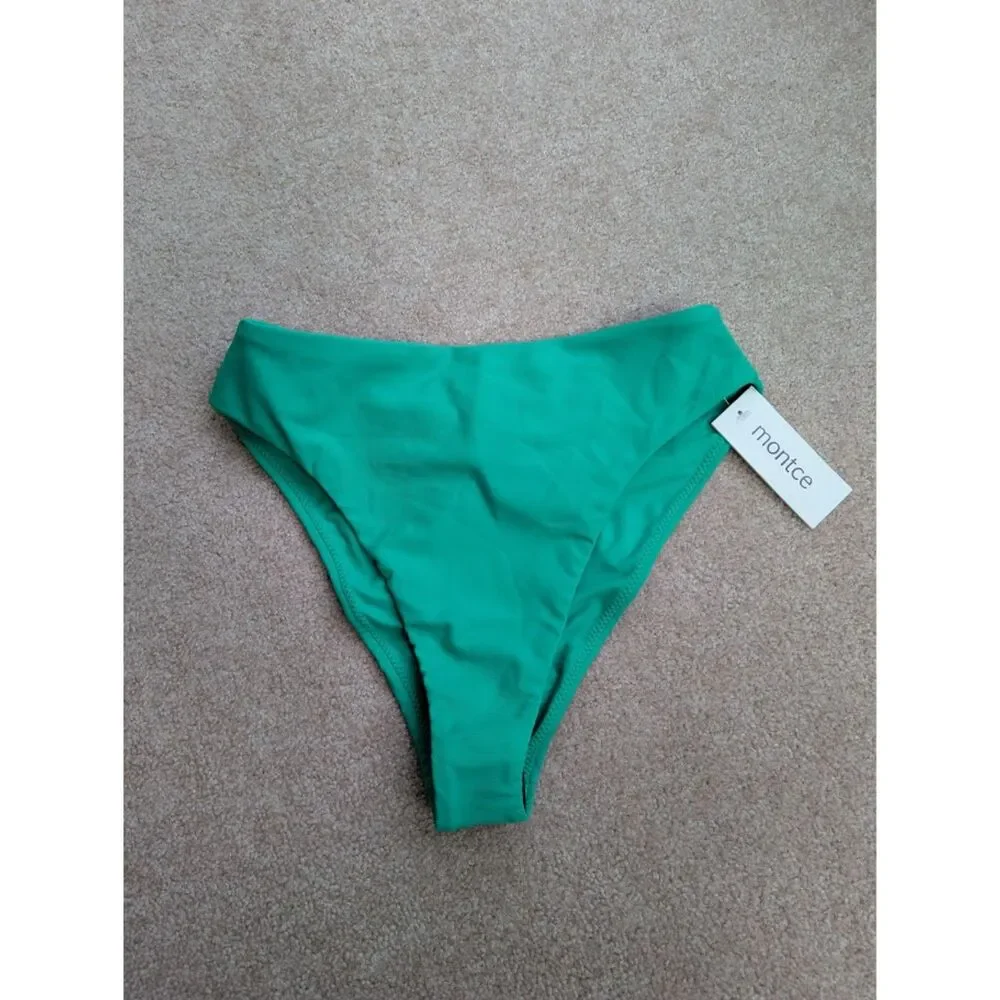 NWT Montce Paula Bikini Bottom Verde size Small